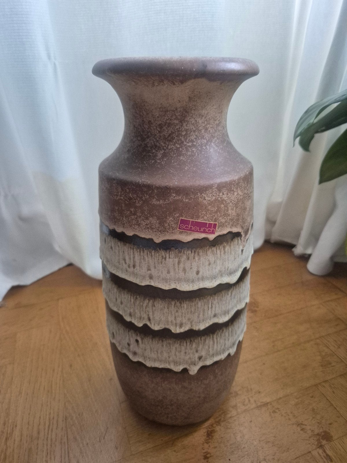 Vintage Scheurich vloervaas 239-41 – West Germany – 41 cm, Ophalen of Verzenden