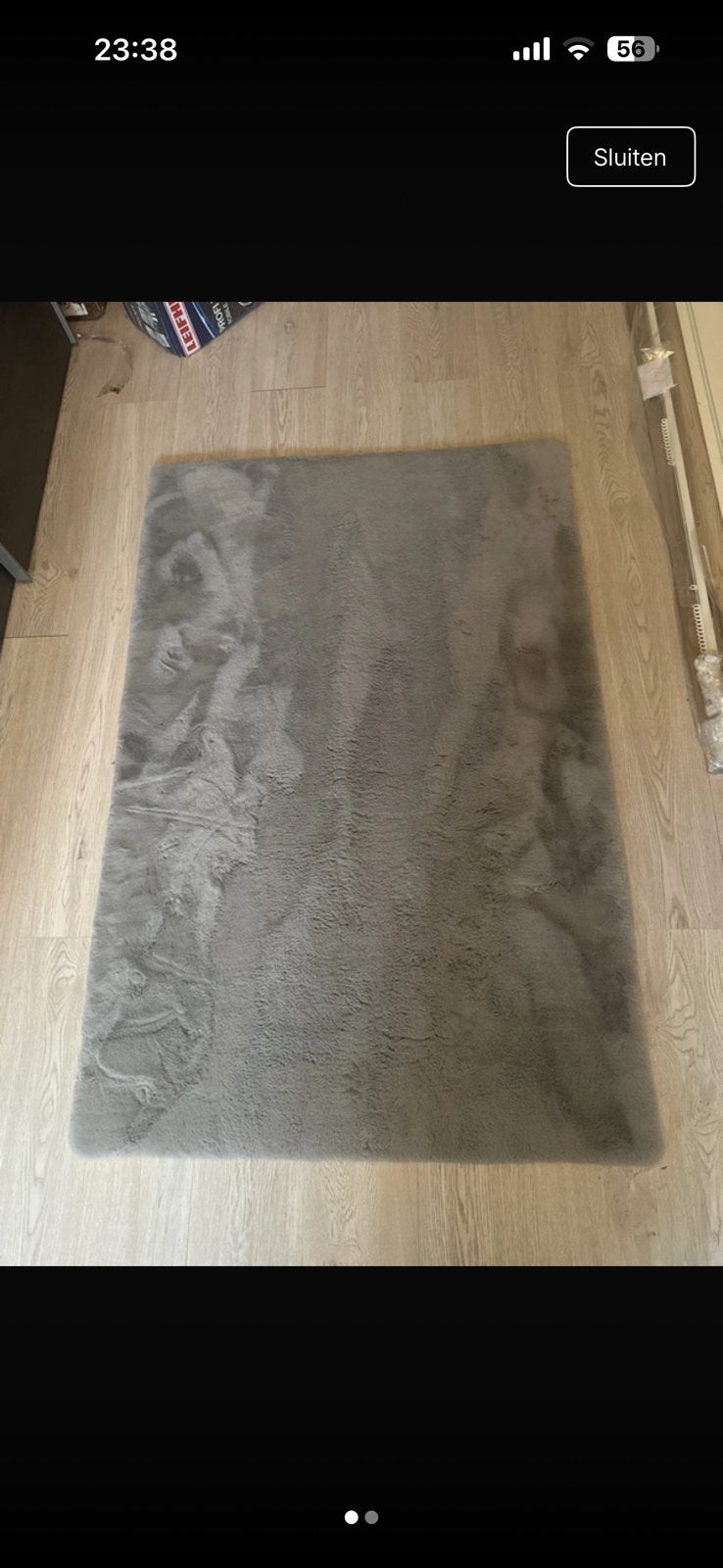 Vloerkleed, 200 cm of meer, Ophalen of Verzenden, Zo goed als nieuw, Grijs