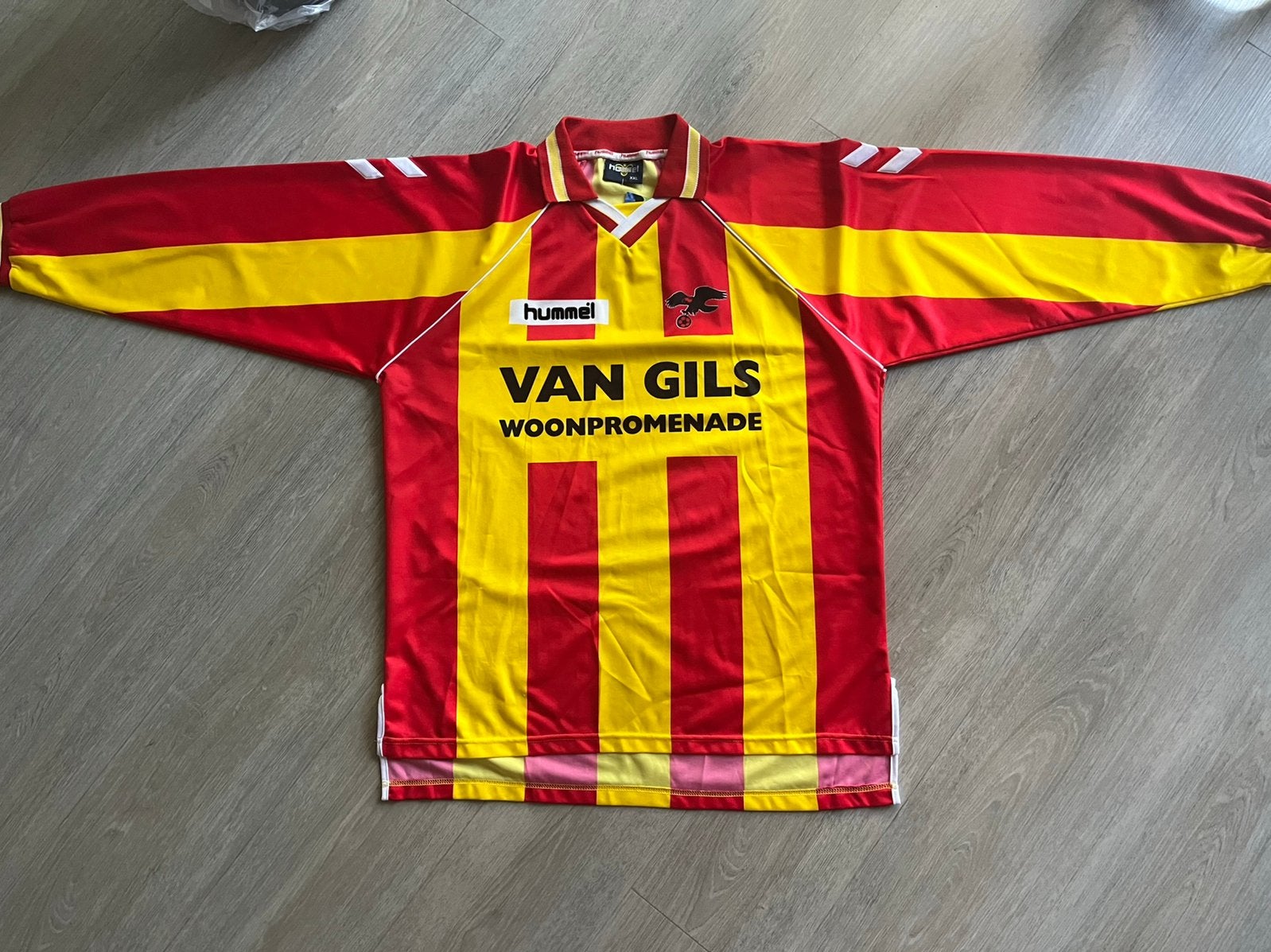 Go Ahead Eagles 1998-1999 shirt - Maat XXL, Verzamelen, Verzenden, Zo goed als nieuw, Overige binnenlandse clubs, Shirt