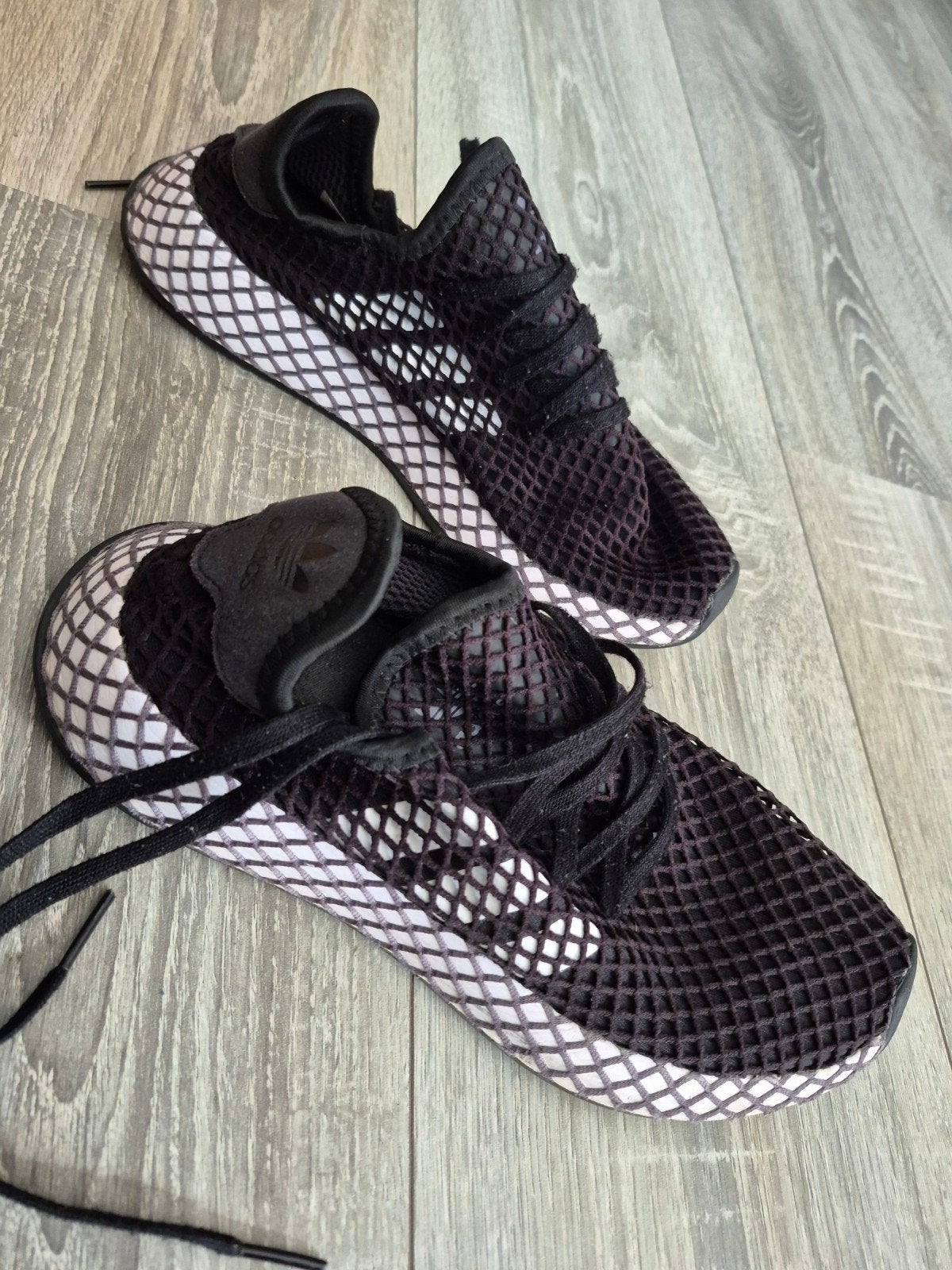 Adidas Deerupt Runner sneakers - Zwart - Maat 37 1/3, Adidas, Zwart, Ophalen of Verzenden, Sneakers of Gympen