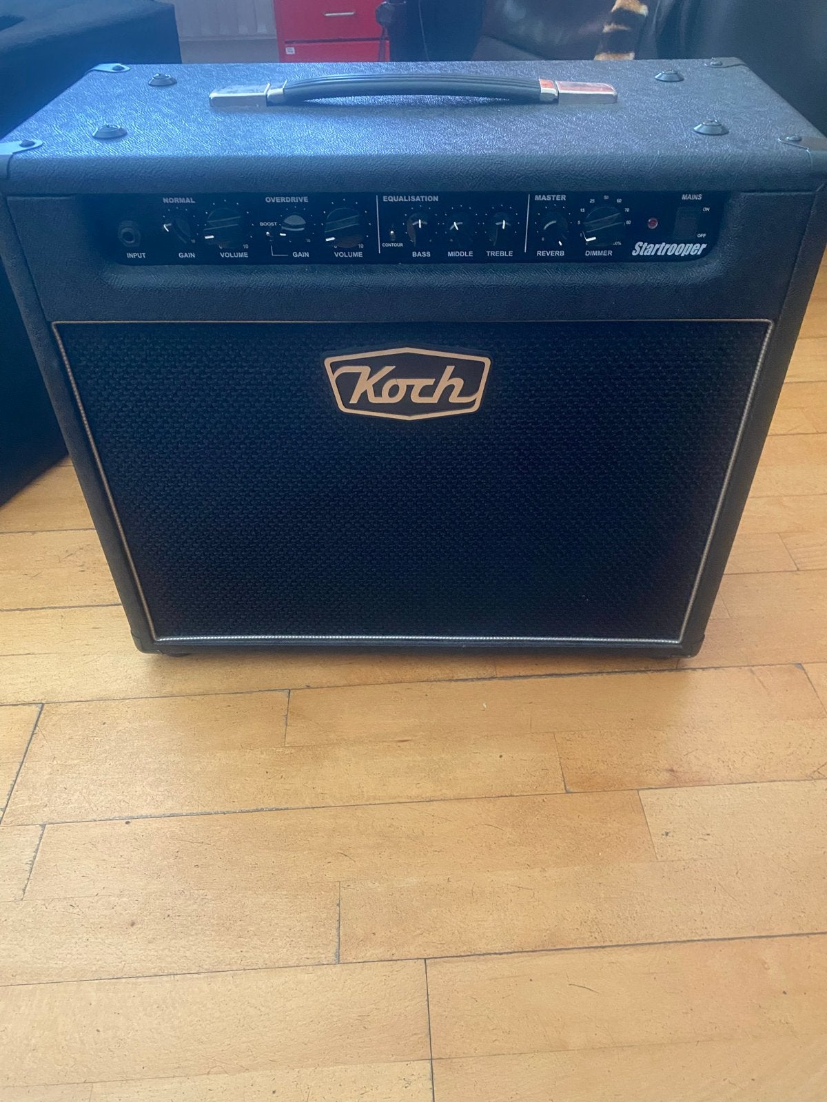 Koch Startrooper 45W Hybride Gitaarversterker met Attenuator, Muziek en Instrumenten, Ophalen, Gebruikt, Gitaar, Minder dan 50 watt