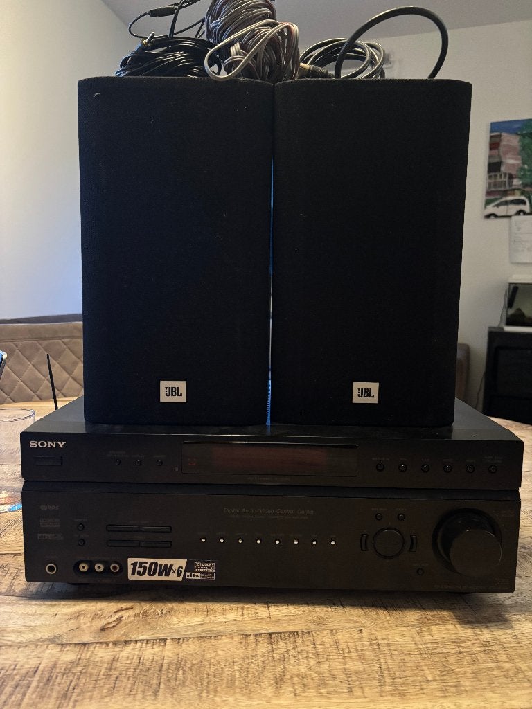Sony Versterker  STR-DE598  met 2 JBL boxen, Audio, Tv en Foto, Stereo-sets, Ophalen, Gebruikt, Speakers, Sony