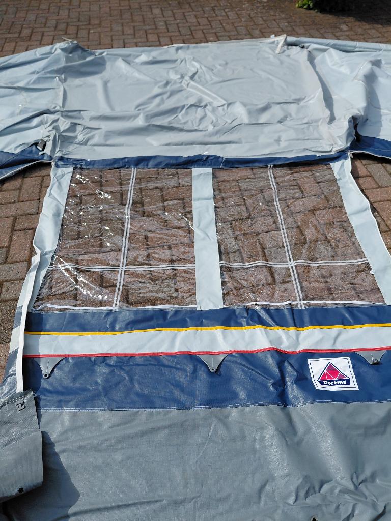 Dorema winterharde tent voor aan de caravan, Caravans en Kamperen, Ophalen, Zo goed als nieuw, Tot en met 2