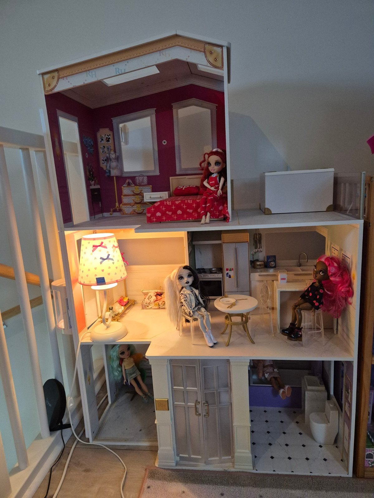 Rainbow High Poppenhuis met Meubels en Accessoires, Ophalen, Zo goed als nieuw, Overige typen
