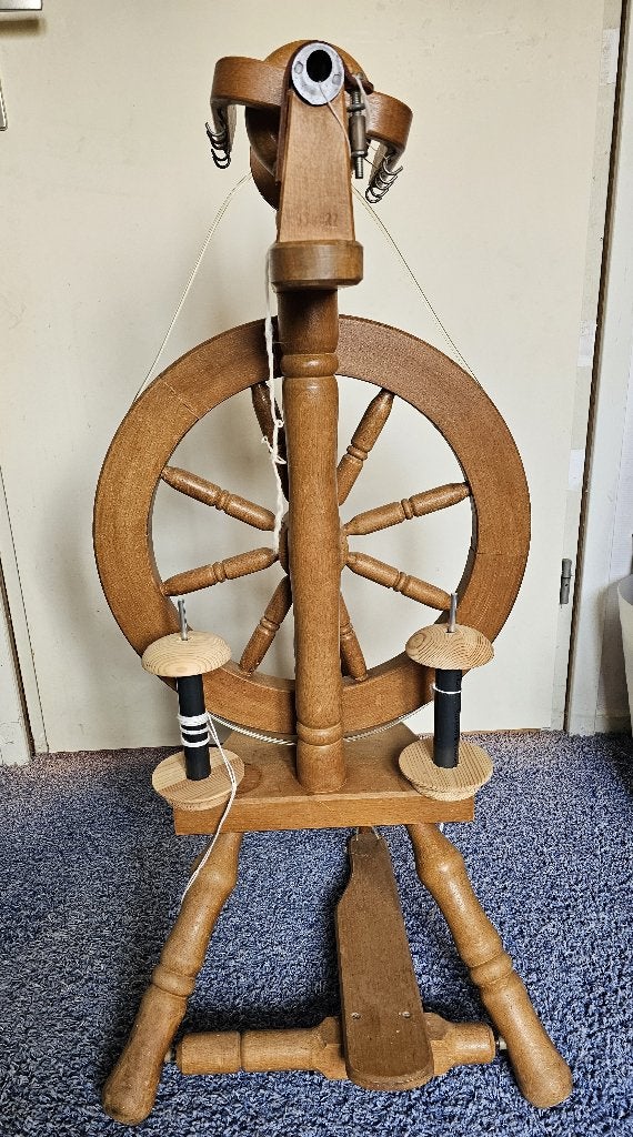 Spinnewiel, Wernekinck Delft, Ophalen, Gebruikt, Spinnewiel