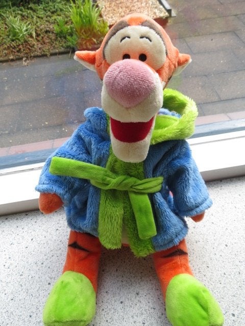 Disney Teigetje in Badjas merk Nicotoy meet ca 36 cm, Disney, Overige typen, Ophalen of Verzenden, Zo goed als nieuw