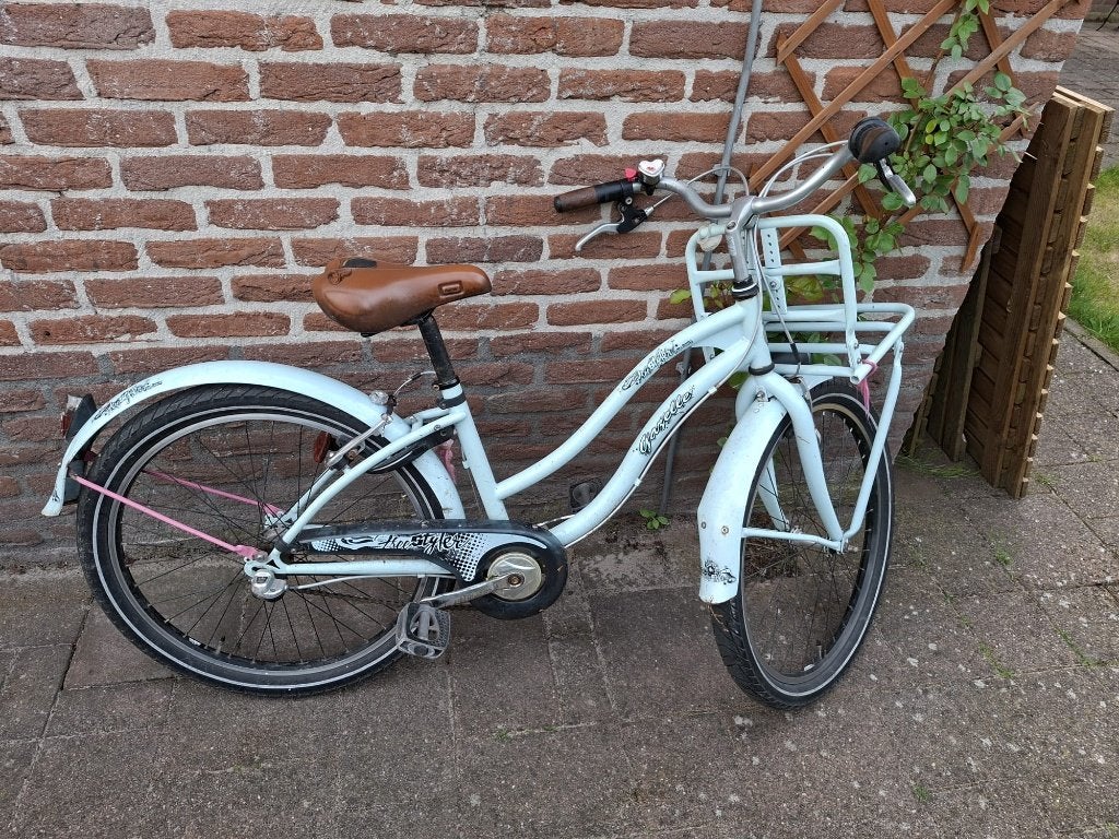 Kinderfietsen gazelle blauw, Ophalen, Gebruikt, 20 inch of meer, Gazelle