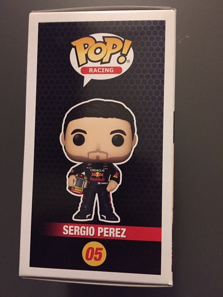 Funko POP! Sergio Perez (Exclusief) - Red Bull Racing, Verzamelen, Ophalen of Verzenden, Nieuw, Pop