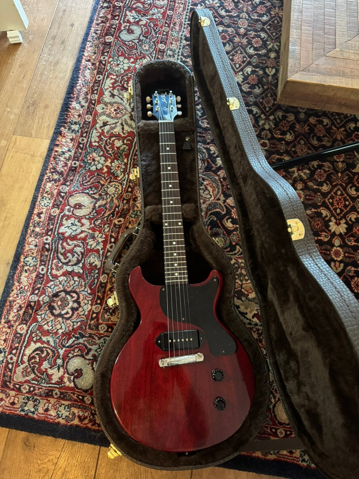 Gibson Les Paul Junior Double Cut ‘58 Custom Shop, Muziek en Instrumenten, Ophalen, Zo goed als nieuw, Solid body, Gibson