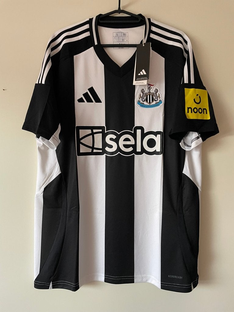 Newcastle United Adidas Voetbalshirt Maat L Nieuw, Maat 52/54 (L), Verzenden, Wit, Nieuw