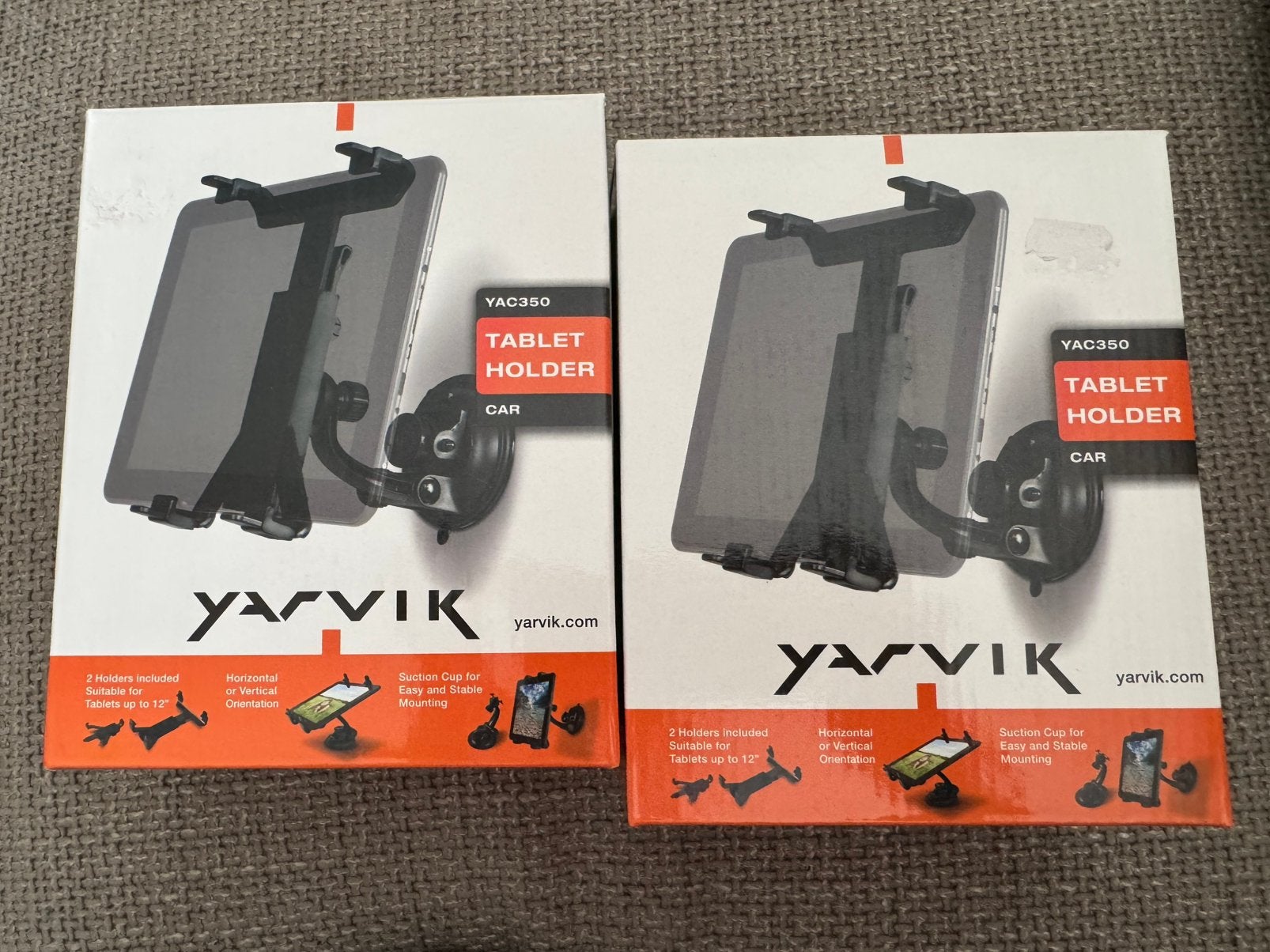 2x NIEUW in doos tablet houder voor in de auto, Ophalen of Verzenden, Nieuw