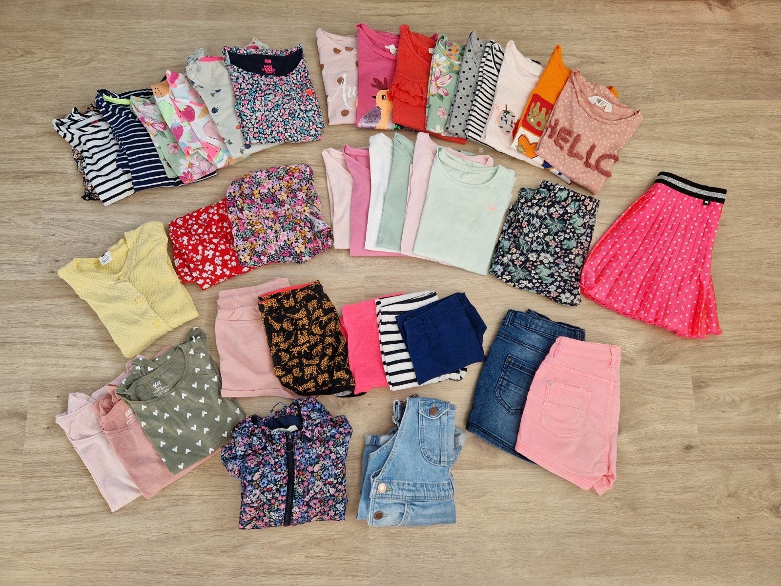 Pakket kleding mt 122/128 voorjaar/zomer, Ophalen of Verzenden, Gebruikt, Meisje