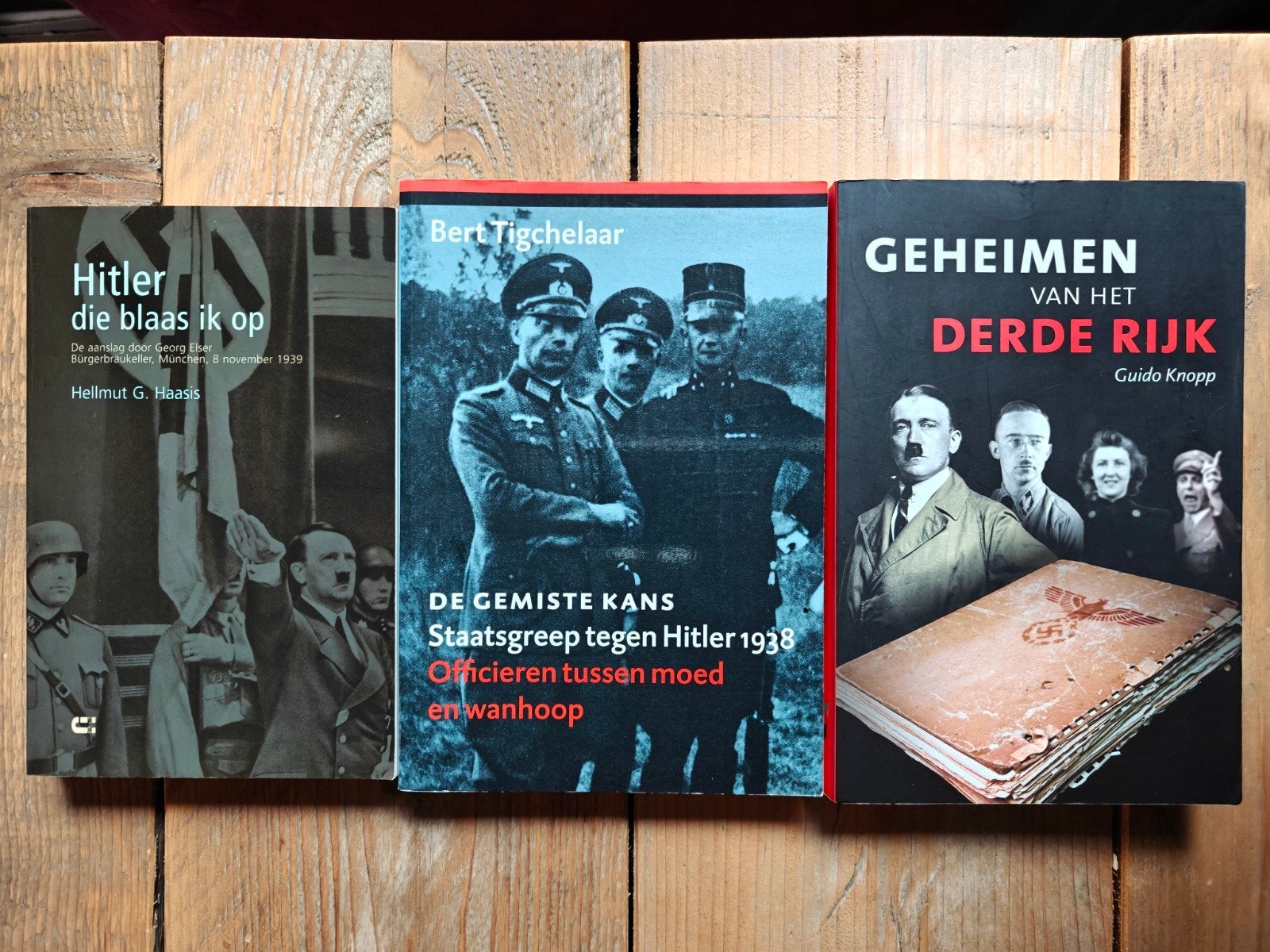 3 boeken over Hitler, WOII en het Derde Rijk, Tweede Wereldoorlog, Helmut G. Haasis, Bert Tigchelaar, Guido Knopp, Ophalen of Verzenden