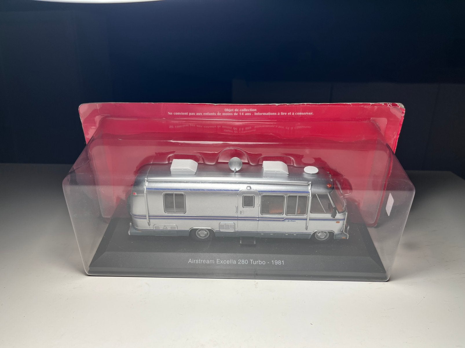 Hachette - Airstream Excella 280 Turbo 1981 - Schaal 1:43, Verzenden, Nieuw, Auto, Overige merken