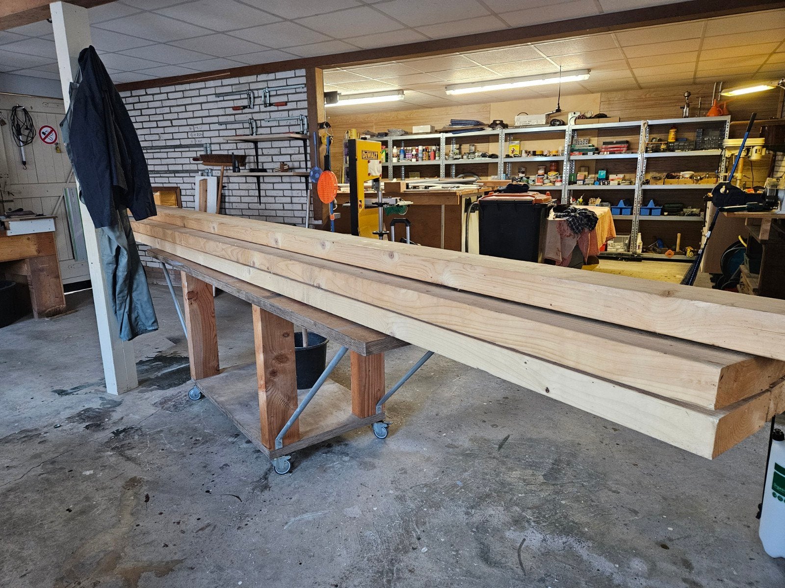 houten balken, Ophalen, Balk, Vuren, 50 mm of meer