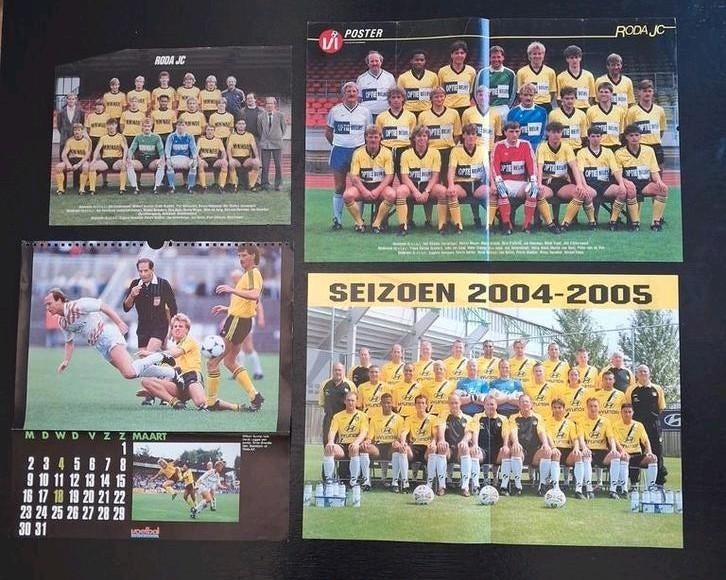 Roda JC items, posters - knipsels -kalenderfoto., Verzamelen, Sportartikelen en Voetbal, Ophalen of Verzenden, Gebruikt, Roda JC