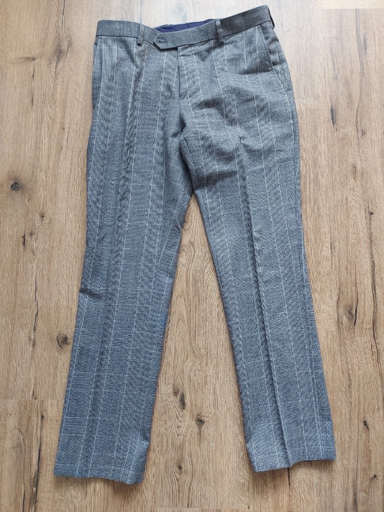 Heren pantalon Charles Tyrwhitt Engelse maat 38R, Ophalen of Verzenden, Zo goed als nieuw, Grijs