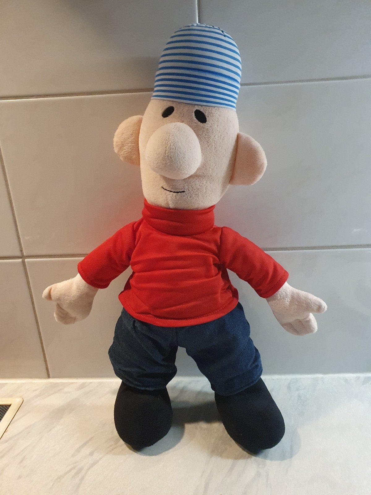 Buurman en Buurman knuffel 48 cm., Overige karakters, Ophalen of Verzenden, Zo goed als nieuw, Overige typen