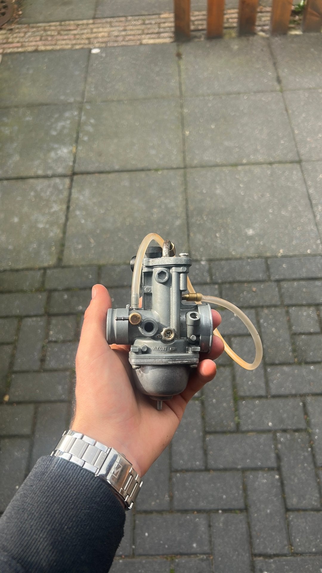 21mm Mikuni Carberateur | Compleet, Fietsen en Brommers, Ophalen of Verzenden, Gebruikt, Carburateur