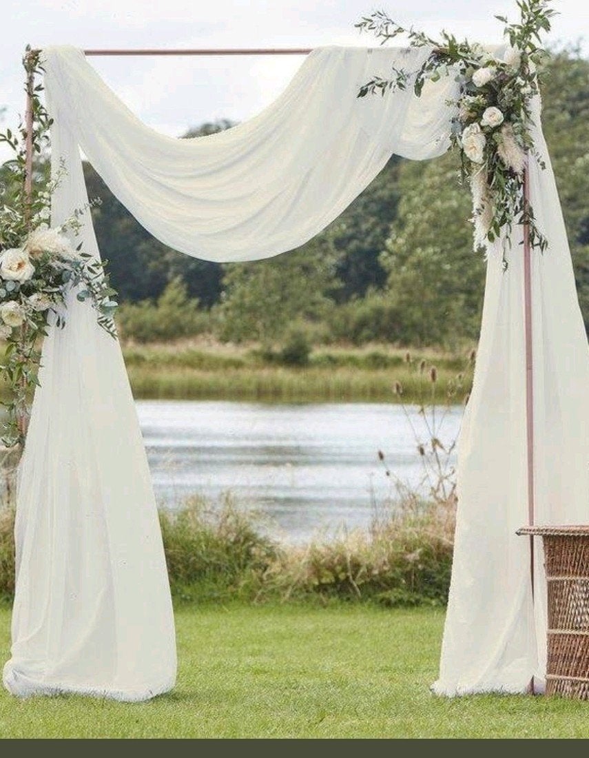 Elegante bruiloft backdrop zonder doek, Ophalen of Verzenden
