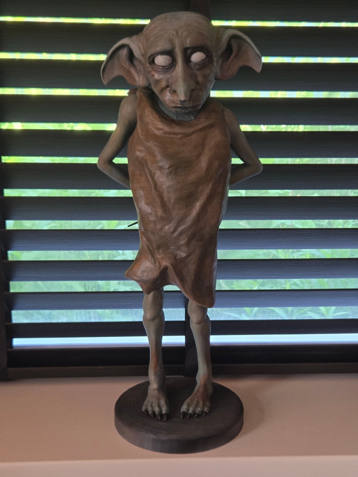 Handgeschilderde Dobby de Huiself - Harry Potter Beeld 50cm, Verzamelen, Ophalen of Verzenden, Nieuw