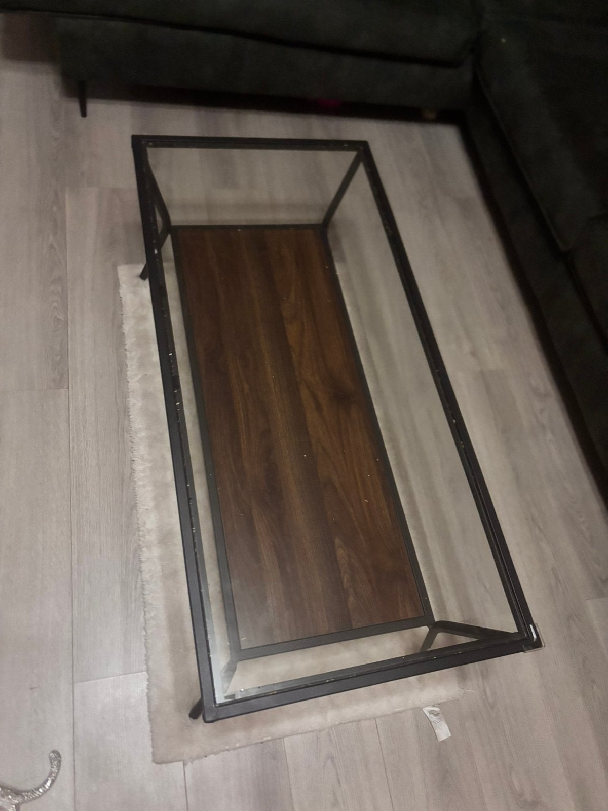 Mooie tafel, Ophalen of Verzenden, Zo goed als nieuw, 25 tot 50 cm, Rechthoekig