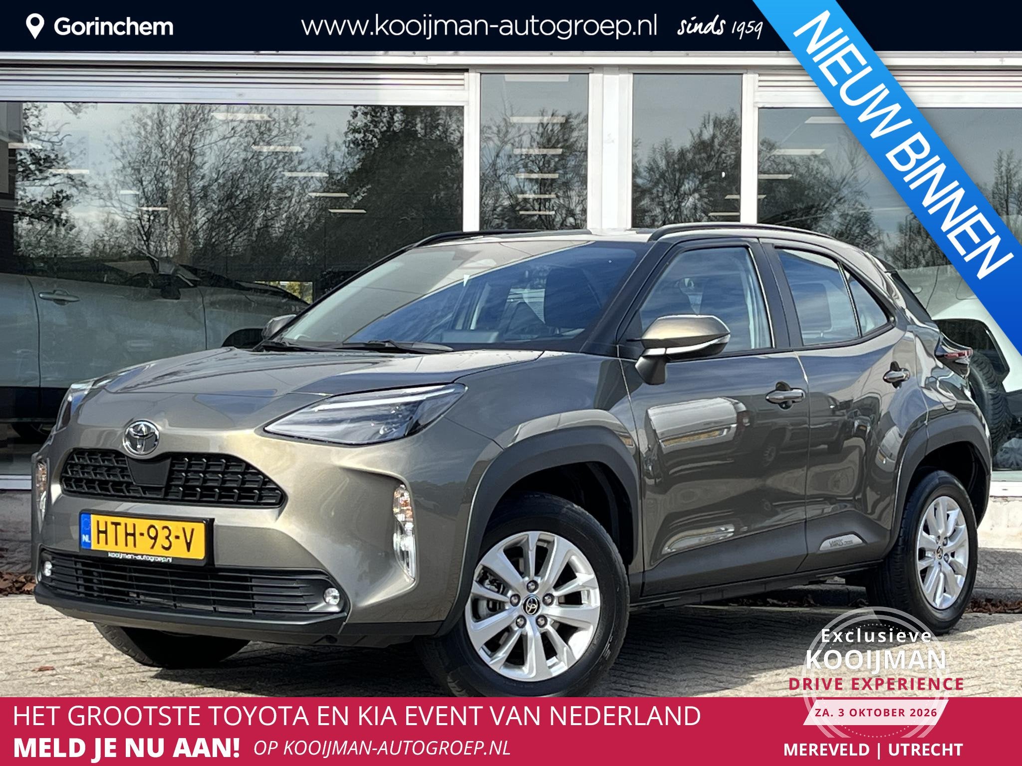 Toyota Yaris Cross 1.5 Hybrid 115 Active l nette auto l lage, Auto's, Stof, Gebruikt, 1165 kg, 116 pk