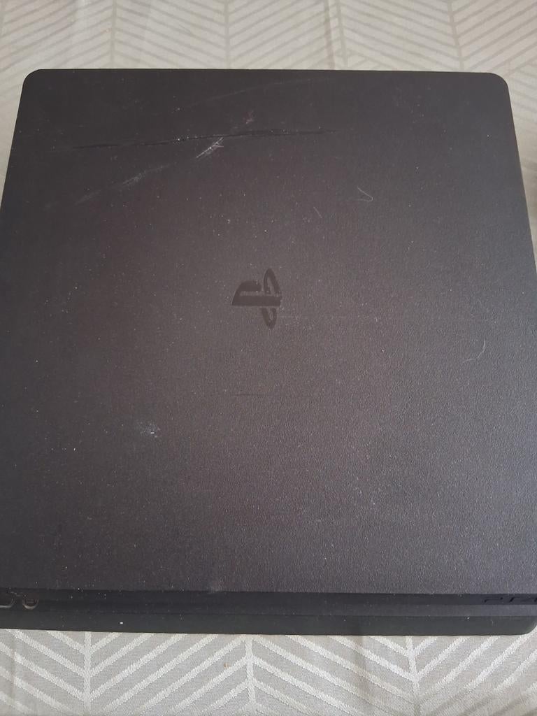 Playstation 4 met spellen en controllers te koop, Ophalen, Met 2 controllers, 1 TB, Slim
