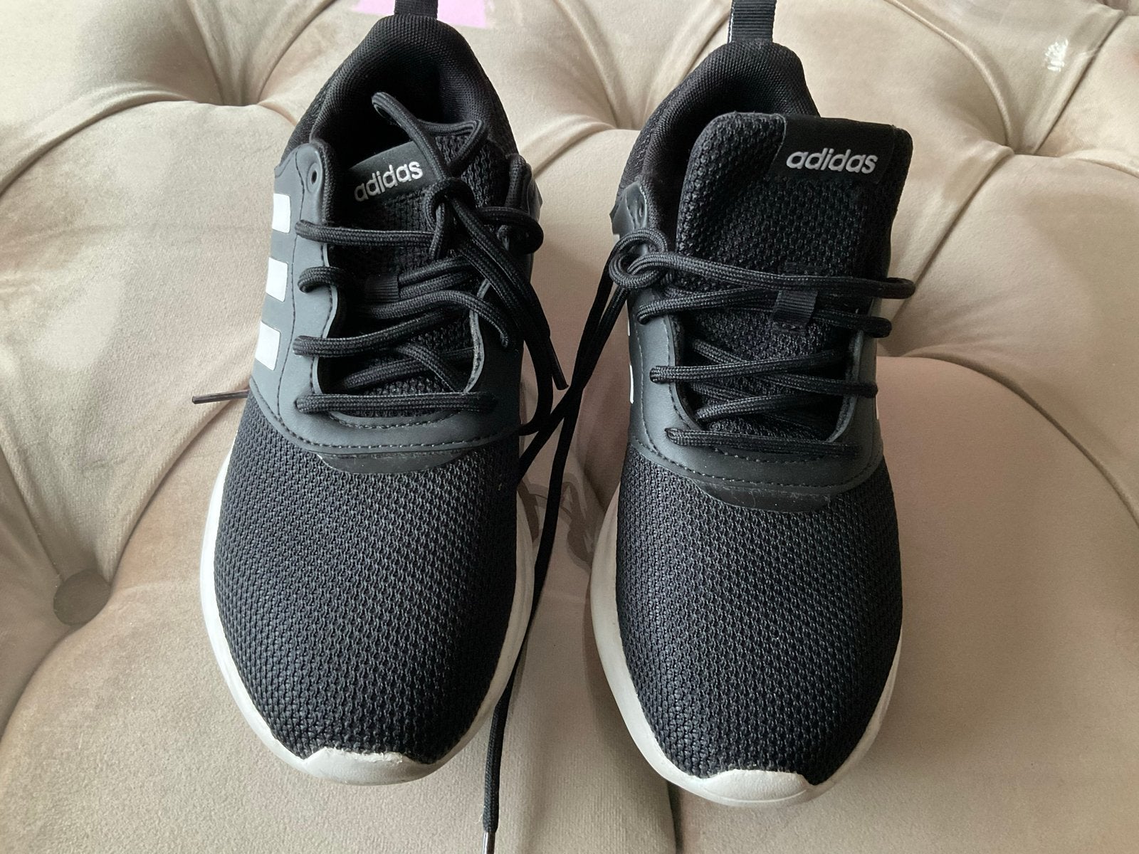 Adidas Cloudfoam sneakers dames - Zo goed als nieuw, Ophalen of Verzenden, Zo goed als nieuw, Zwart, Sneakers of Gympen