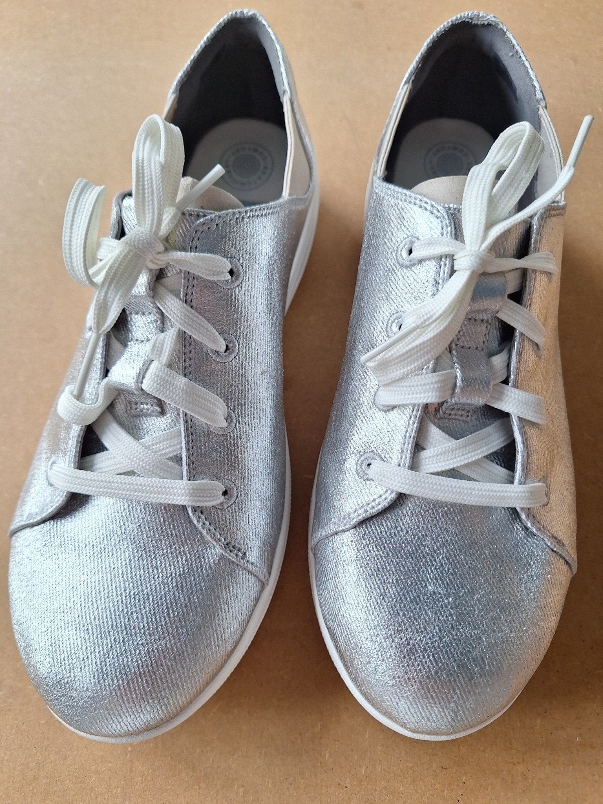 Fitflop F-Sporty Laceup Sneaker Zilver - Maat 42, Ophalen, Fitflop, Grijs, Sneakers of Gympen