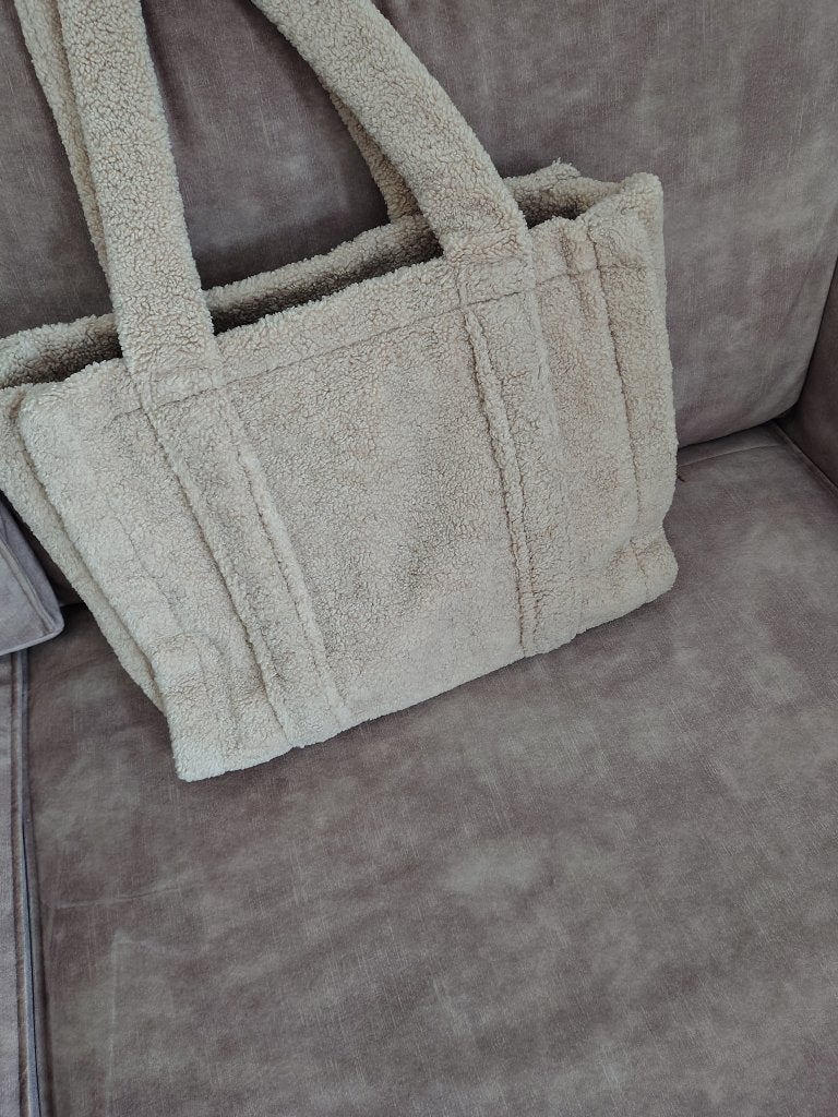 Sissy boy Teddytas, Ophalen of Verzenden, Zo goed als nieuw, Beige, Shopper