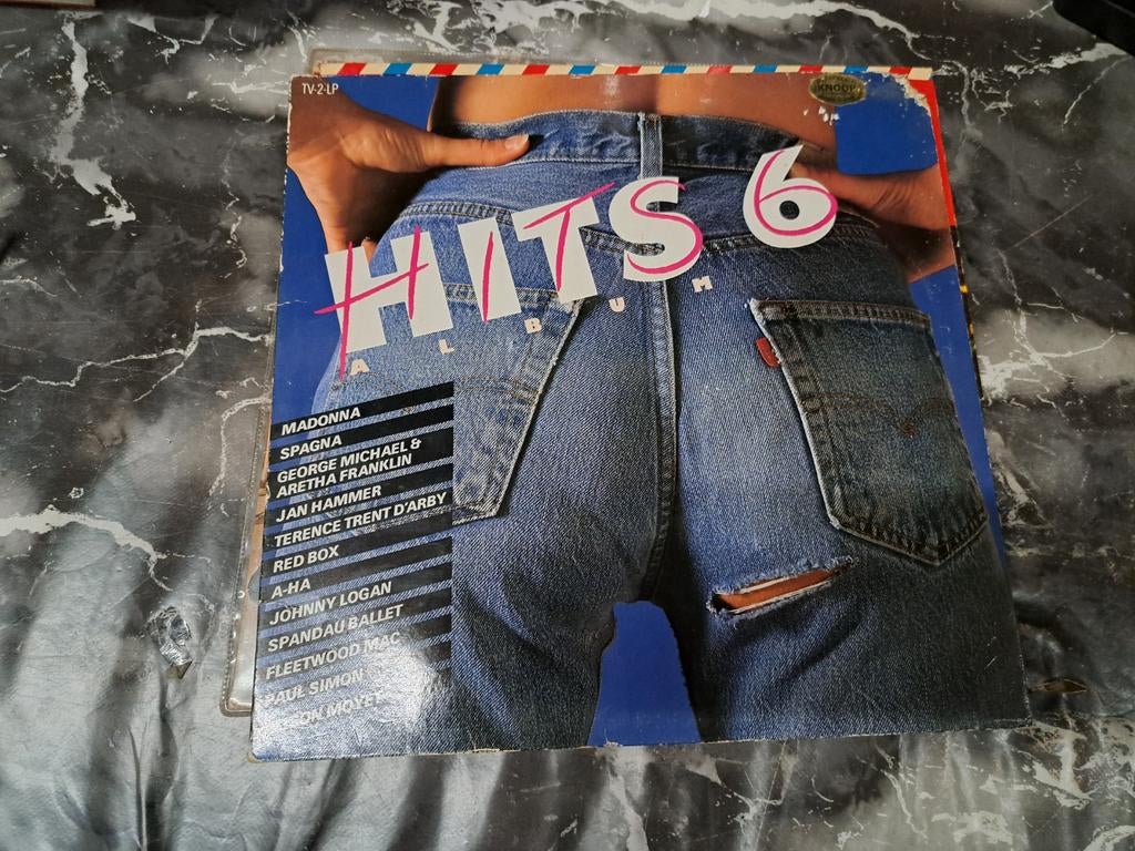 Hits 6 album, Ophalen of Verzenden, Gebruikt, Overige formaten