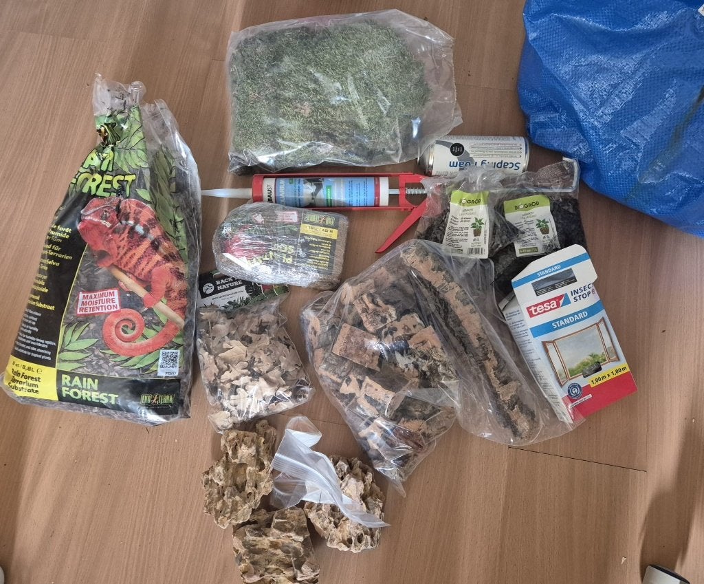 Compleet terrarium bioactief pakket, nieuw & ongebruikt, Amfibie, Tam, 0 tot 2 jaar