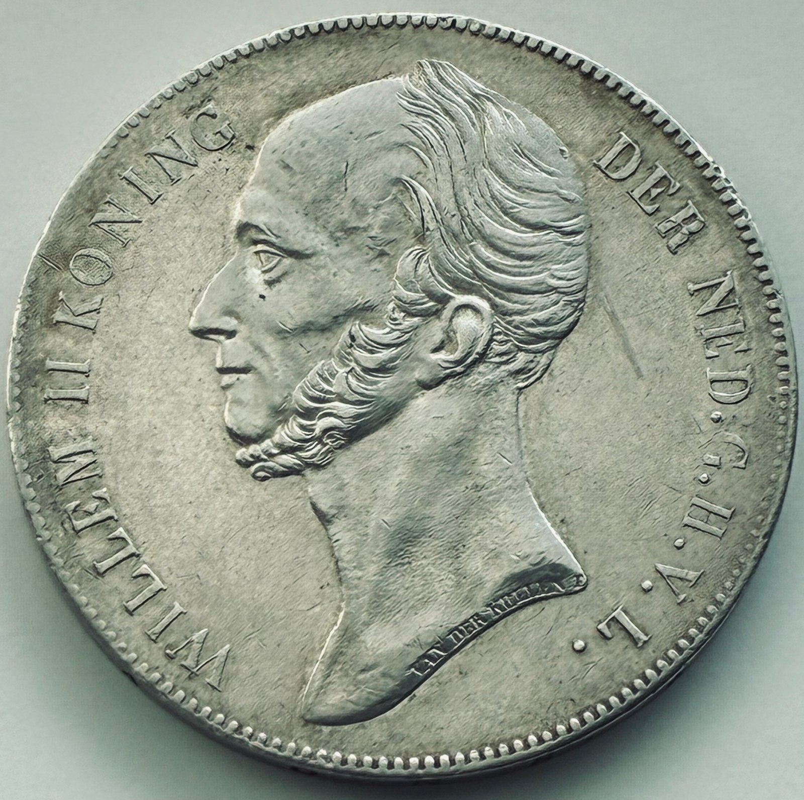 Koninkrijk Willem II, 2,5 Gulden 1842 kwaliteit, Ophalen of Verzenden, Midden-Amerika