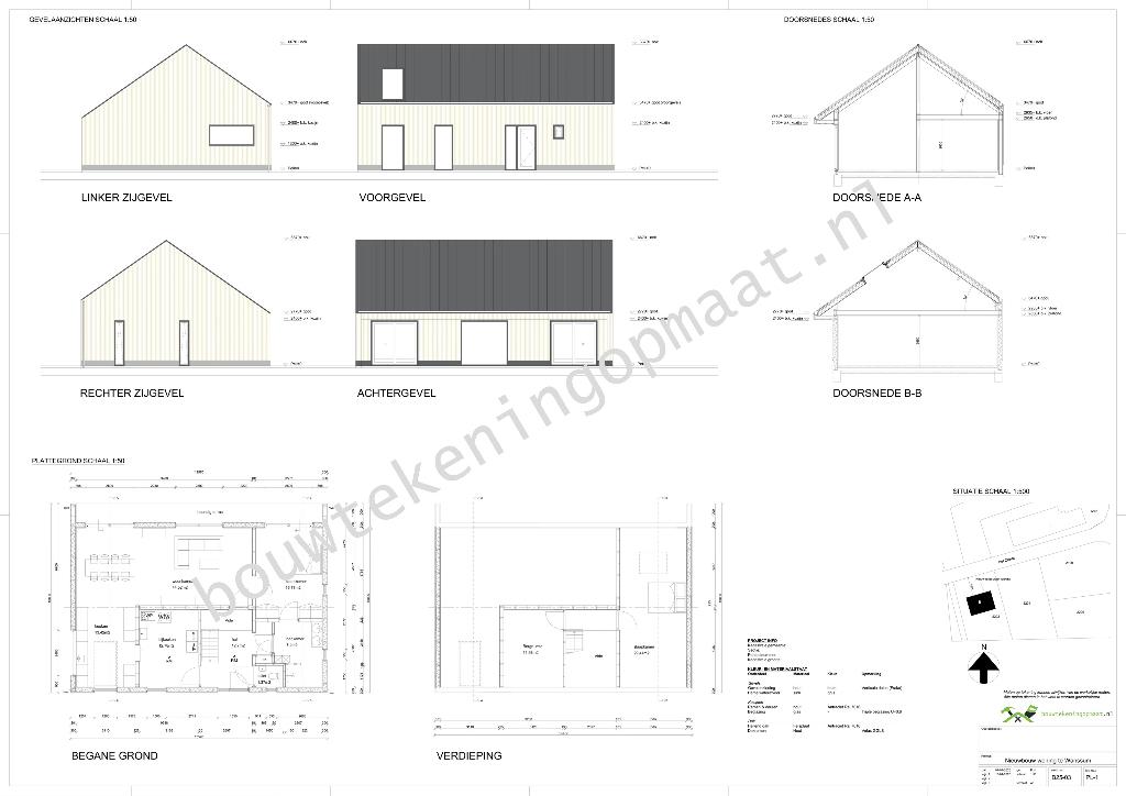 Bouwtekening nodig? Dakkapel, aan of uitbouw of verbouw?, Ophalen, Nieuw
