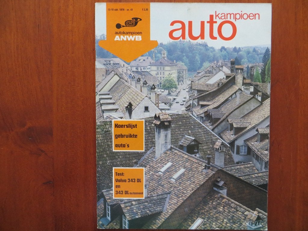 Autokampioen 41 1978 Volvo 343 DL, 343 DL aut., Opel Rekord, Ophalen of Verzenden, Nieuw, Opel