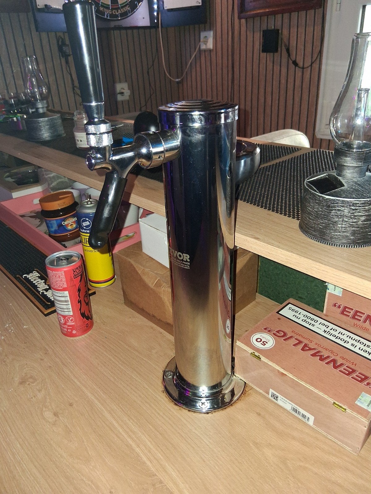 Biertap (nieuw, enkel decoratief gebruikt), Ophalen