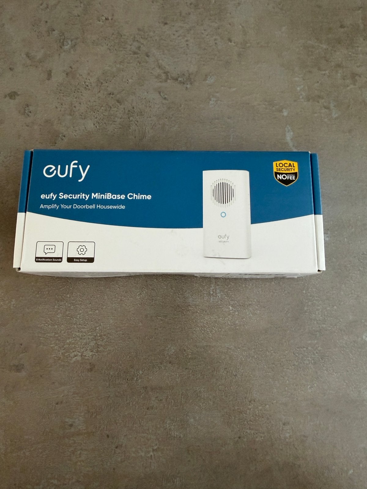 Eufy Security MiniBase Chime - Nieuw in doos, Ophalen of Verzenden, Compatibel met smartphone, Nieuw, Draadloos