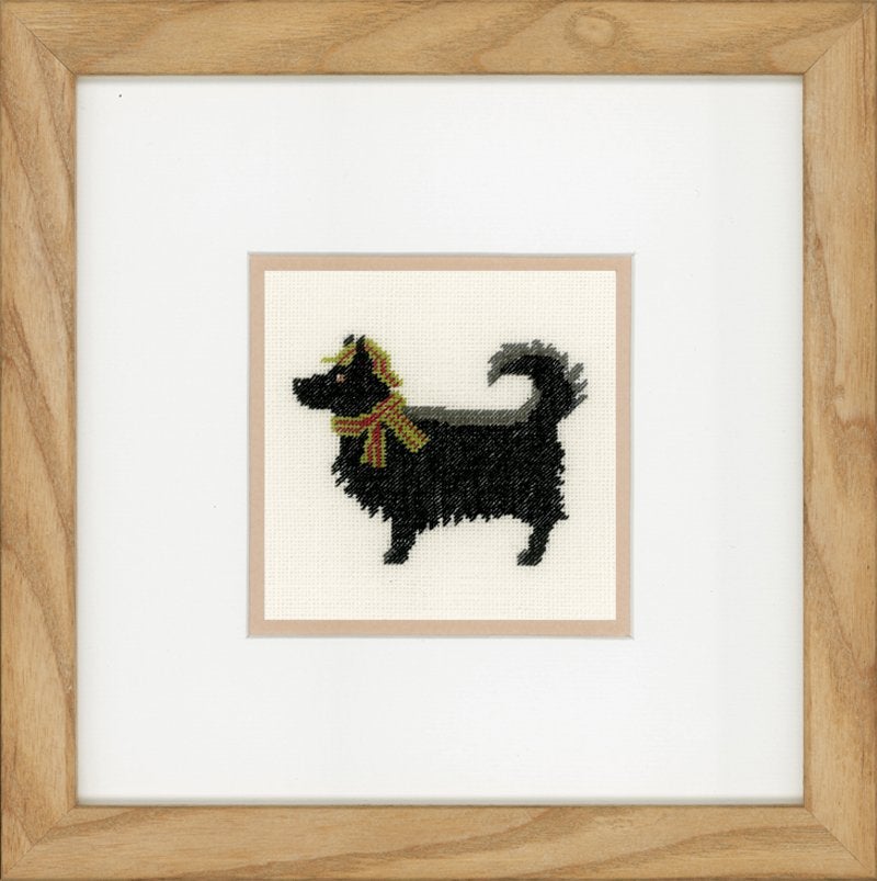 Borduurpakket Dog in hat pn0148263, ., Nieuw, Ophalen of Verzenden, .