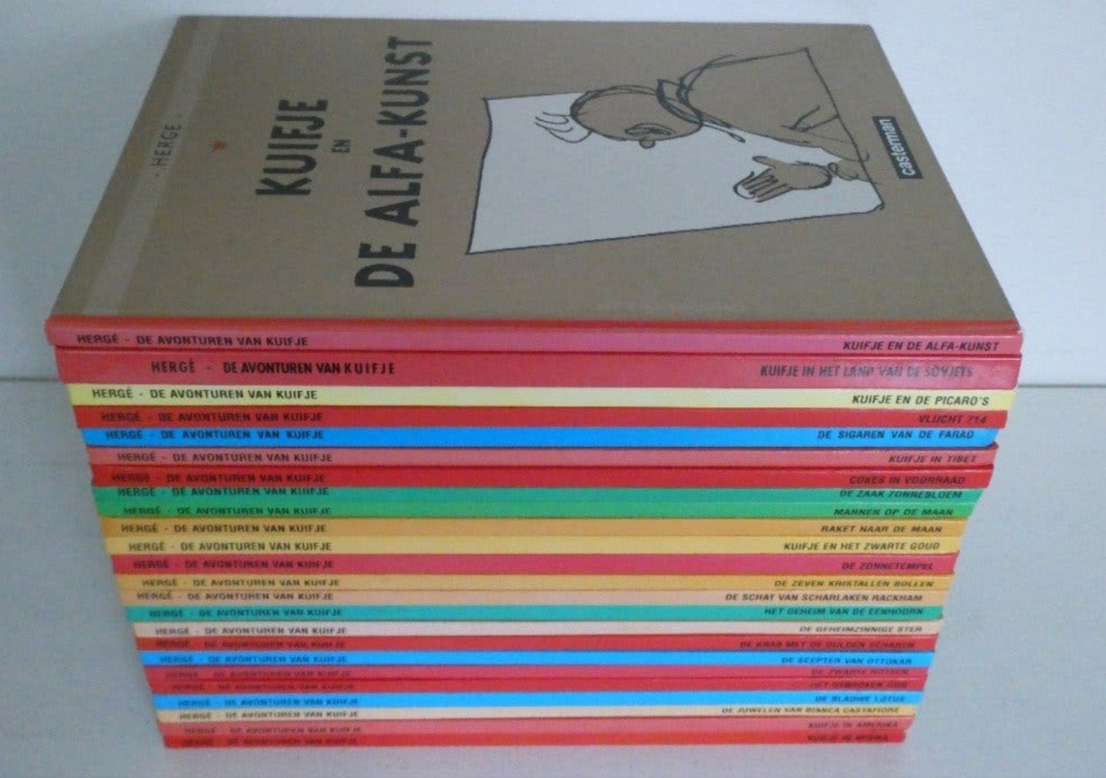 Kuifje albums complete serie van 24 albums in hardcover, Boeken, Ophalen of Verzenden, Nieuw