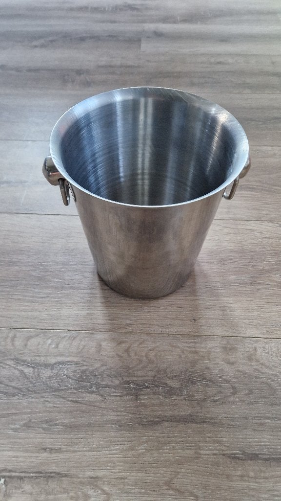 Champagnekoeler, Ophalen of Verzenden, Zo goed als nieuw, Zilver, Metaal