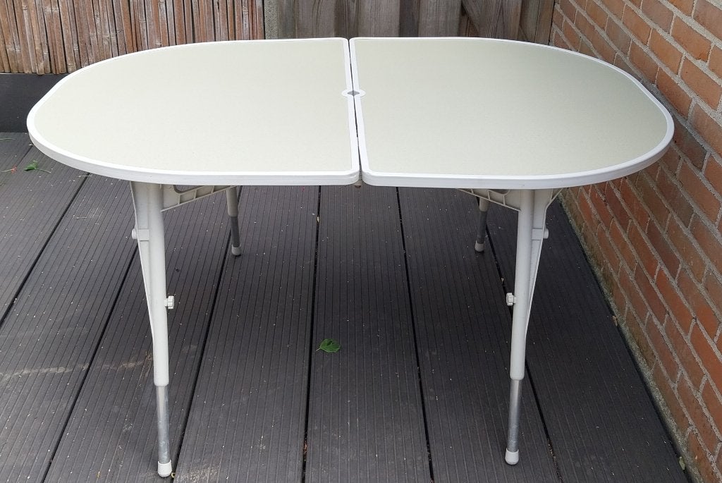 Camping tafel, Caravans en Kamperen, Ophalen, Zo goed als nieuw, Campingtafel