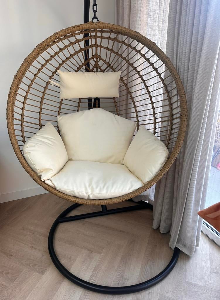 Xenos Hangstoel Cocoon XL, Ophalen, Gebruikt, Rotan