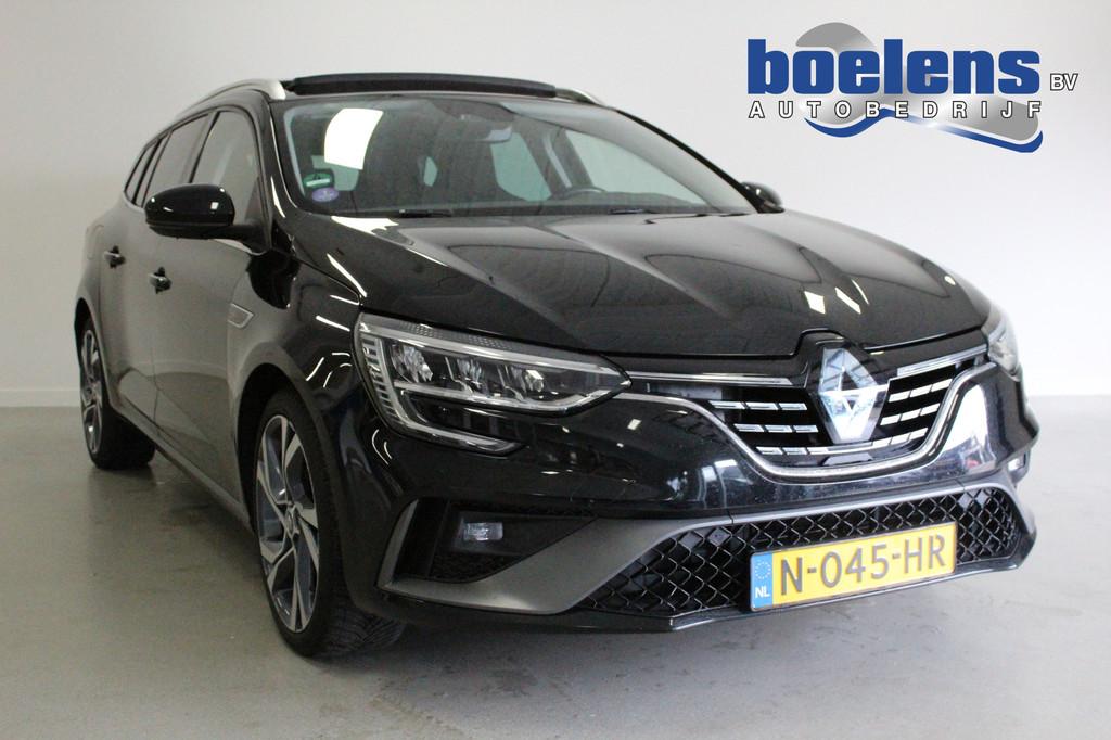 Renault Mégane Estate 1.6 E-Tech Plug-In Hybrid 160 R.S. Li, 77 km/l, Gebruikt, Zwart, Hybride Elektrisch/Benzine