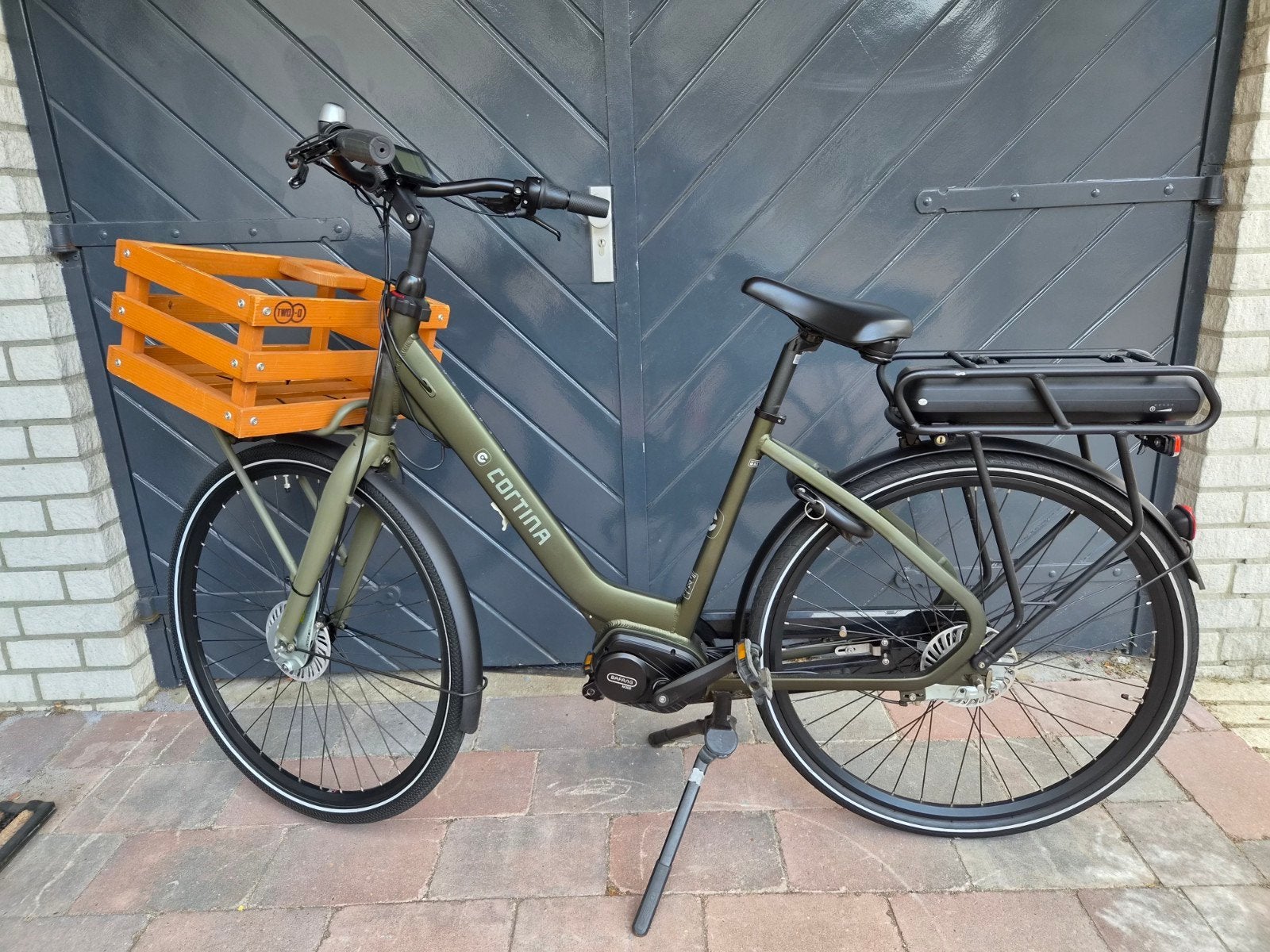 Cortina E-Common elektrische damesfiets 600Wh accu, Ophalen, Gebruikt, 47 tot 51 cm, Cortina