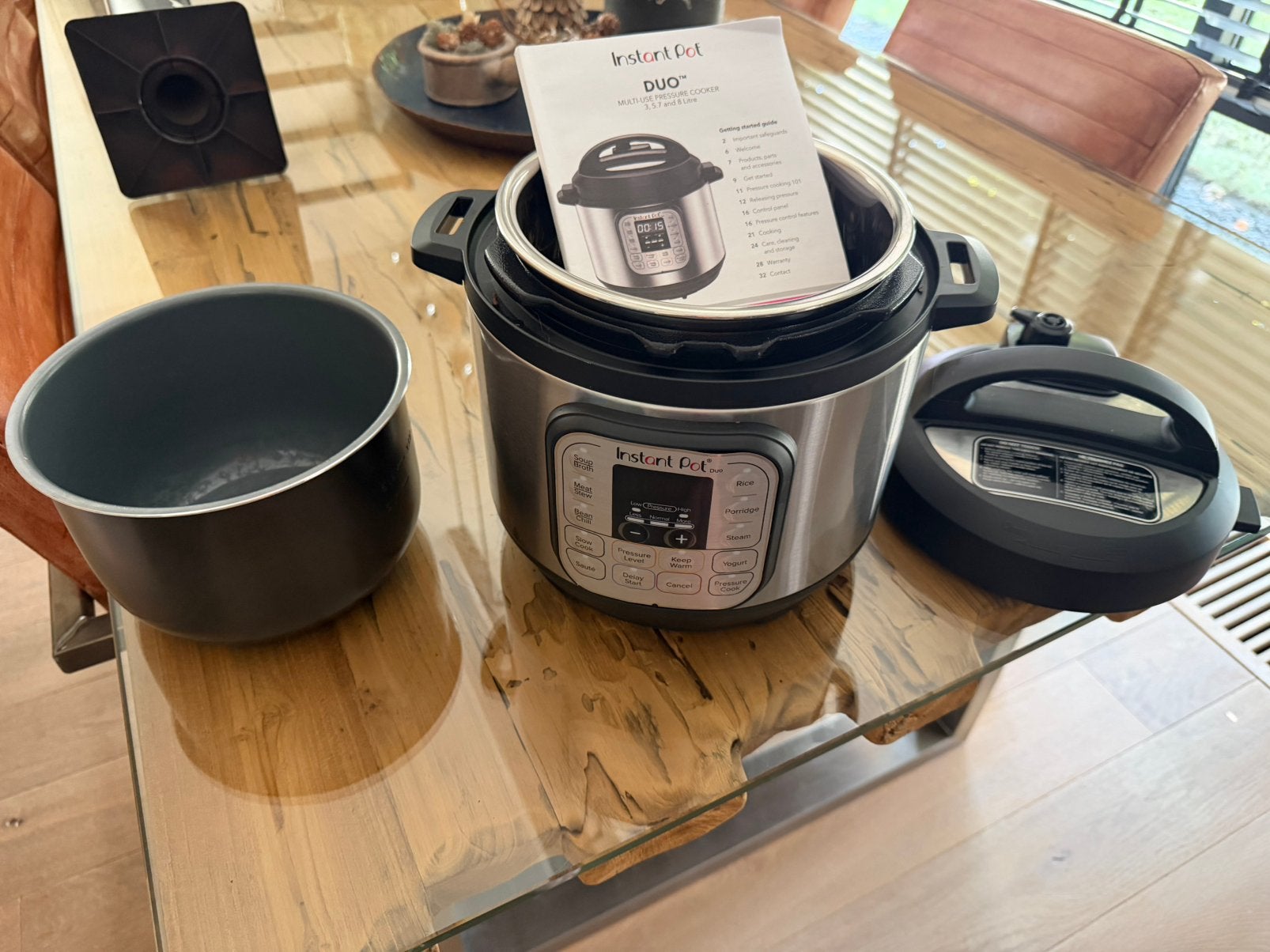 Multicooker Instant Pot Duo 3 liter, Ophalen, Zo goed als nieuw