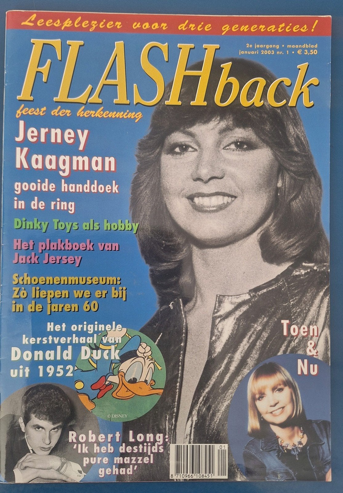 Flashback Magazine - Januari 2003 - Jerney Kaagman, Ophalen of Verzenden, Zo goed als nieuw, Overige typen