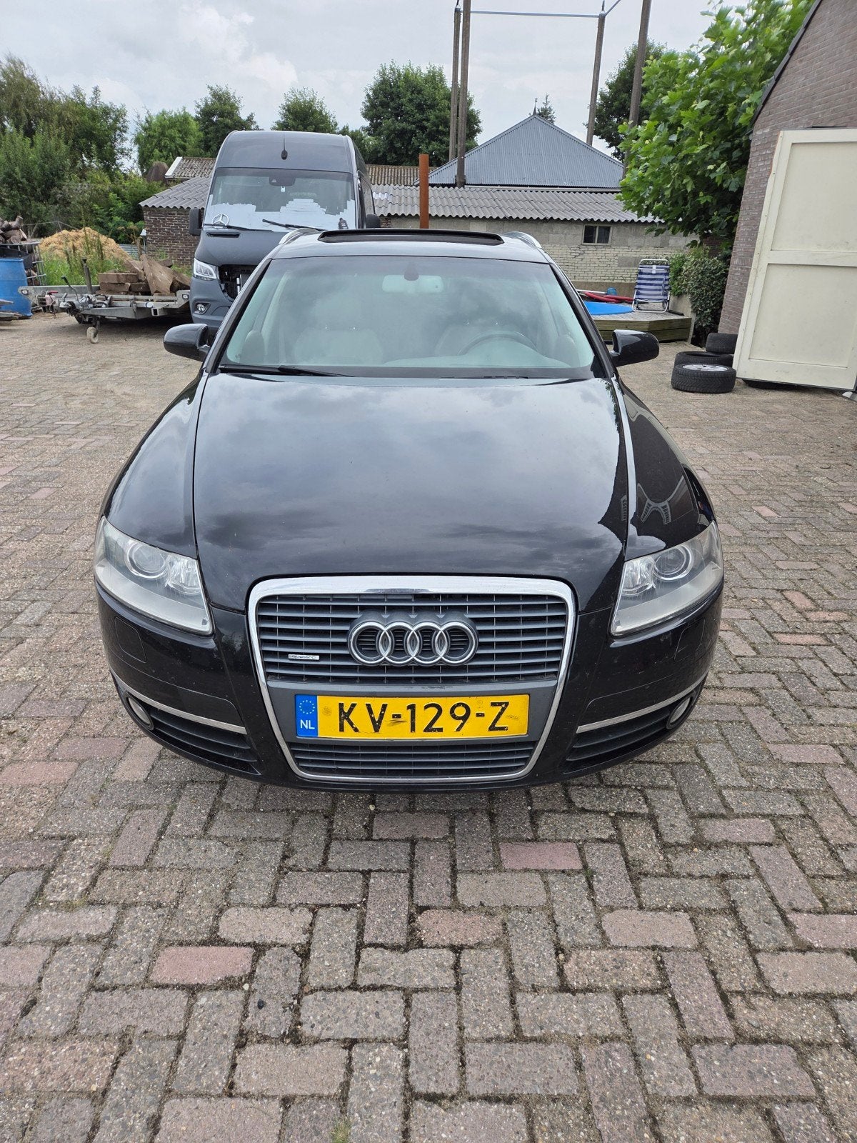 Audi A6 3.2 FSI 188KW Avant Quattro AUT 2005 Zwart, Auto's, Audi, Automaat, 1715 kg, Zwart, Stationwagon