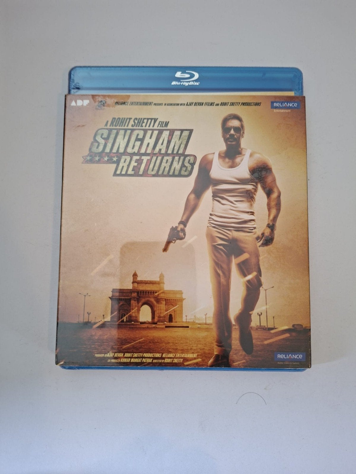 Singham Returns Blu-ray - Bollywood Actie Film, Film, Ophalen of Verzenden, Zo goed als nieuw, Blu-ray