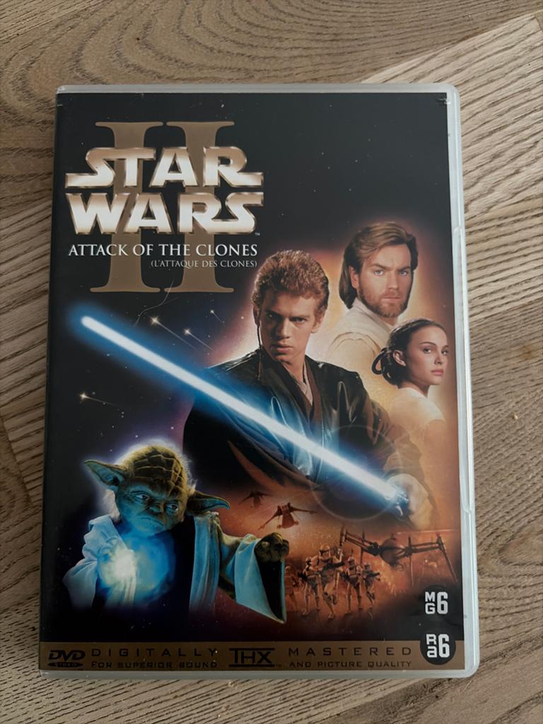 Star Wars Episode II: Attack of the Clones DVD, Cd's en Dvd's, Dvd's | Science Fiction en Fantasy, Vanaf 12 jaar, Ophalen of Verzenden